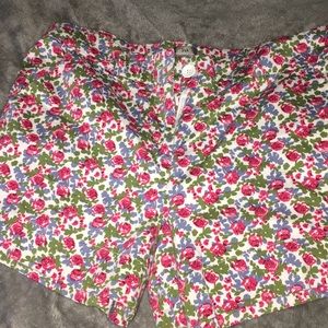 Floral shorts
